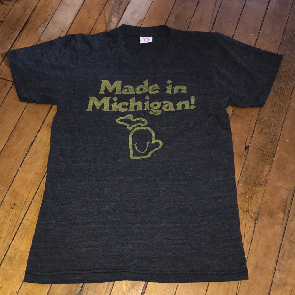 Made in Michigan! Graphic Short Sleeve T-Shirt - Black